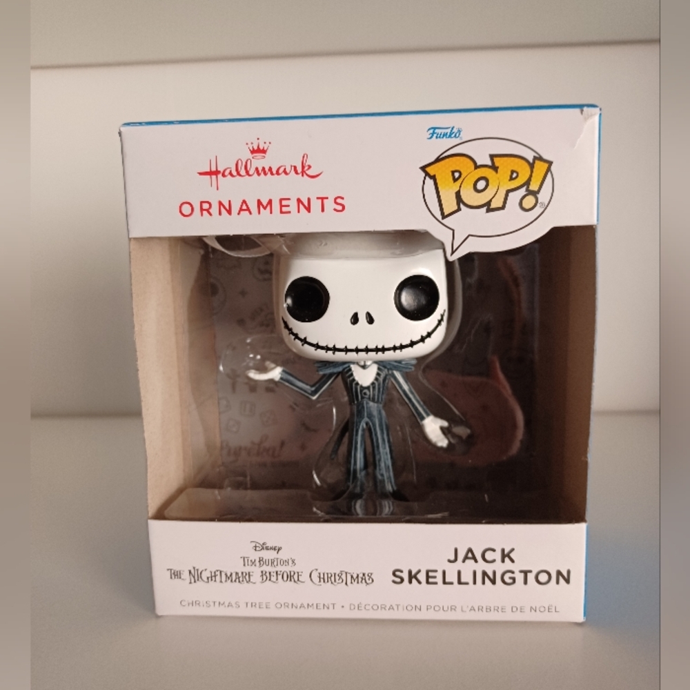 Hallmark Jack Skellington The Nightmare‎ Before Christmas Funko Pop Ornament